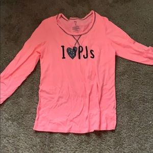 kids pajama shirt and pants